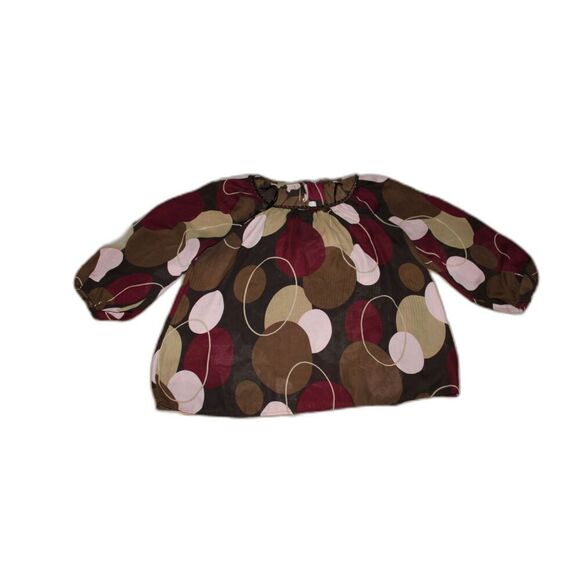 Signature by Larry Levine Abstract Print Blouse - Size XL - Picture 1 of 4
